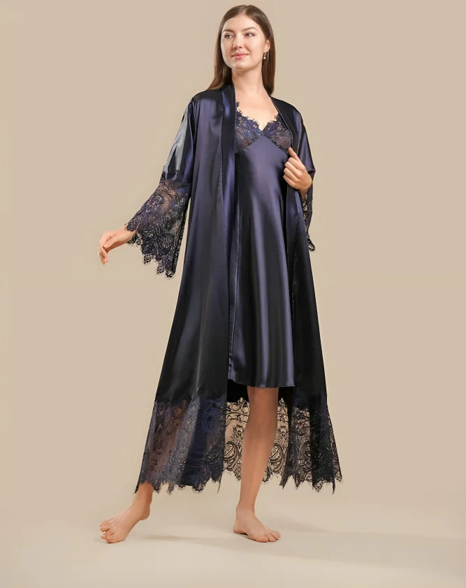 Short Silk Nighty for Women